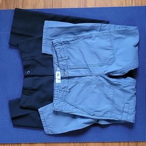 Lot of 3 items - 2 pairs of Pants & 1 button-down shirt - Size 10/Medium